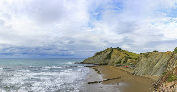 西班牙北部 Zumaia 的复