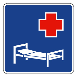 医院标志或按钮