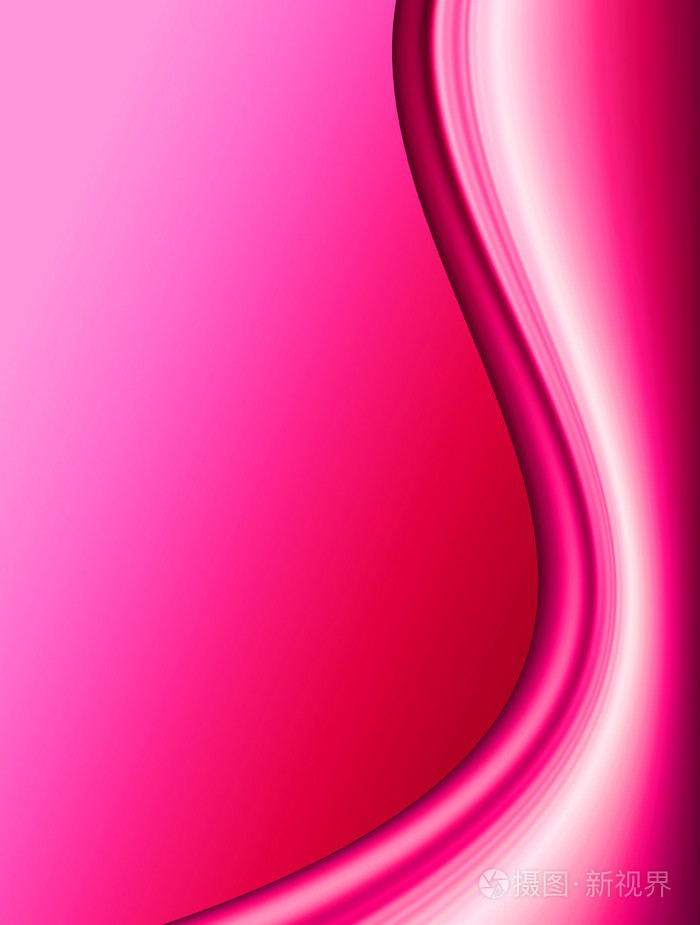 紫红色波浪
