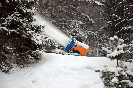 冬季雪炮