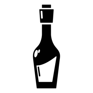 醋瓶图标，简单的样式