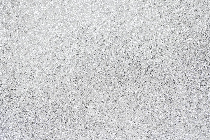 银色闪闪发光的亮片