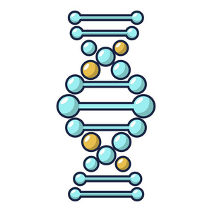 卡通风格 Dna 图标