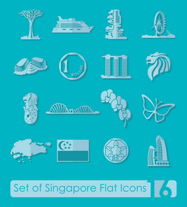一套新加坡图标