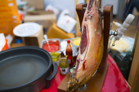 Jamon 火腿特写