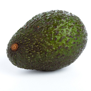 isolated avocado