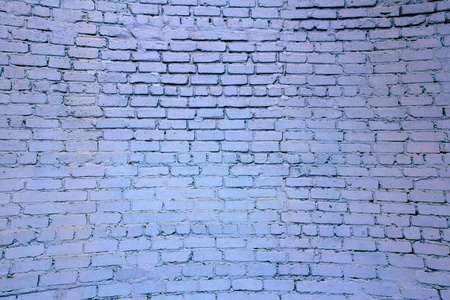 墙面砖。漆成蓝色的墙面砖