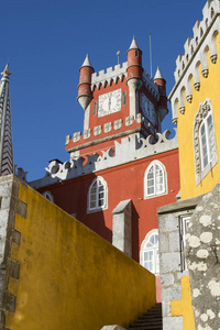 佩纳宫的辛特拉，葡萄牙