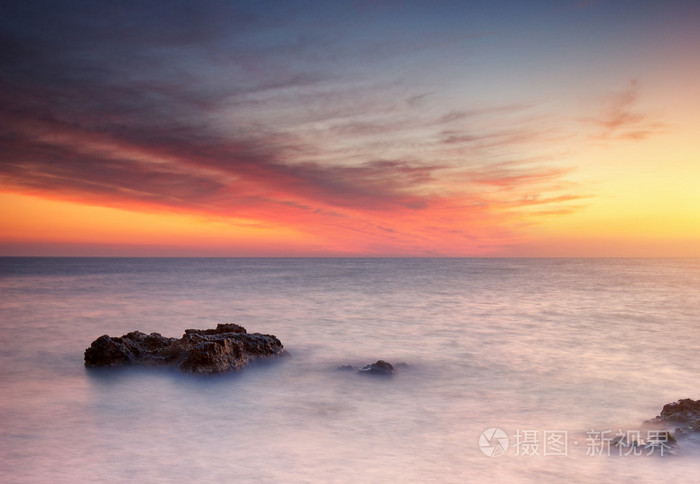 美丽的海景