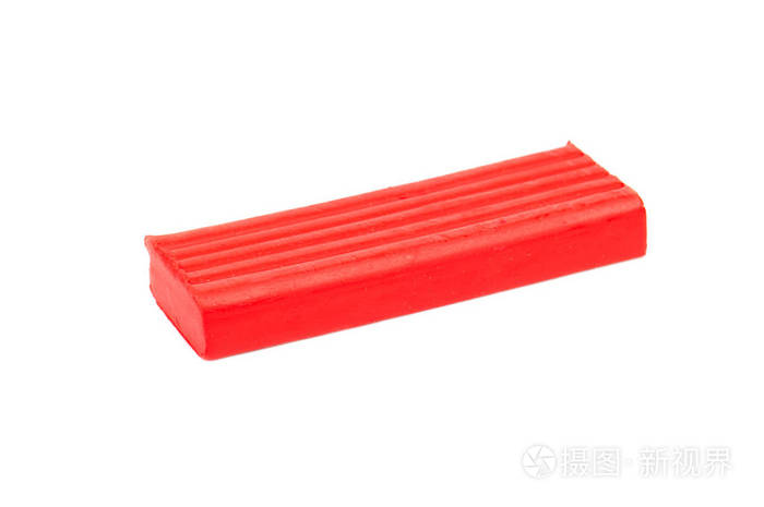 片红色橡皮泥