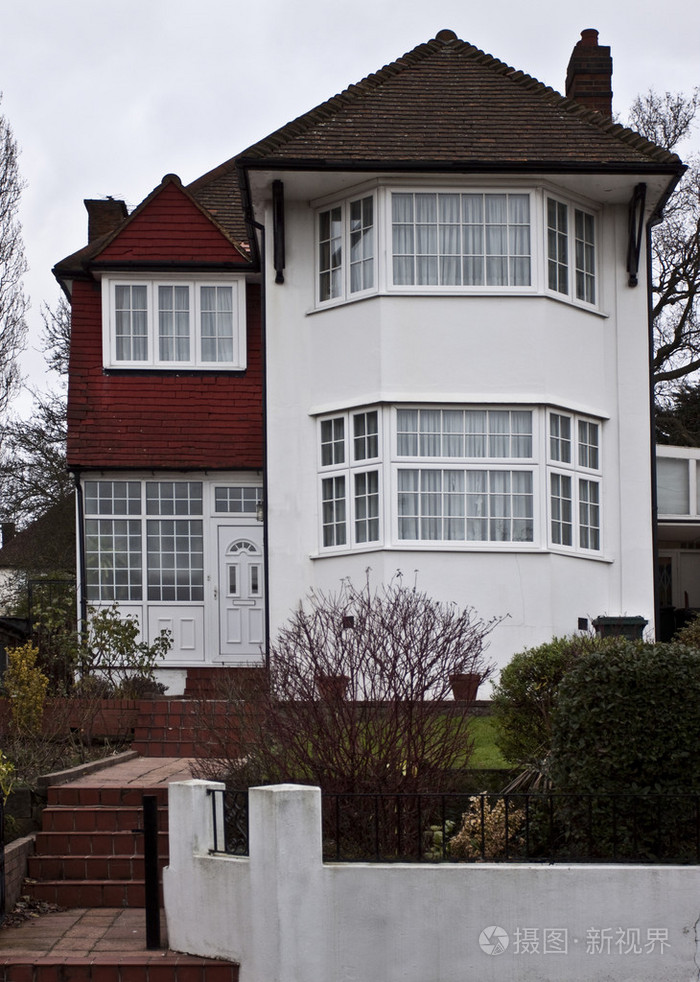 伦敦英式风格的房子
