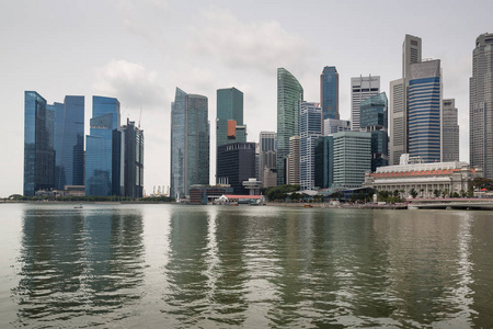 新加坡滨海湾地平线在亚洲