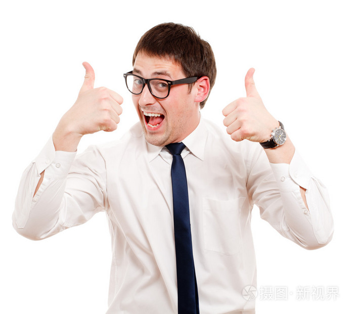 男子手势成功标志