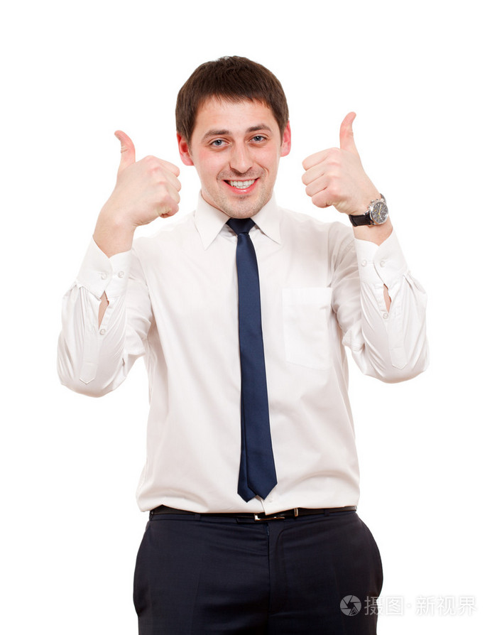 男子手势成功标志