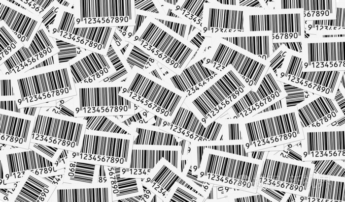 条形码背景