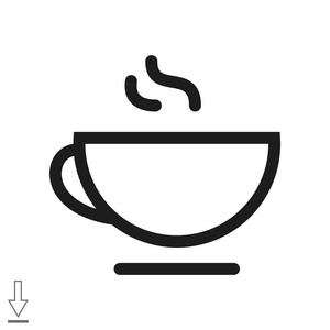 咖啡杯子图标图片