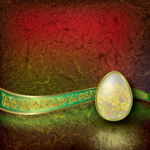 复活节彩蛋与抽象图