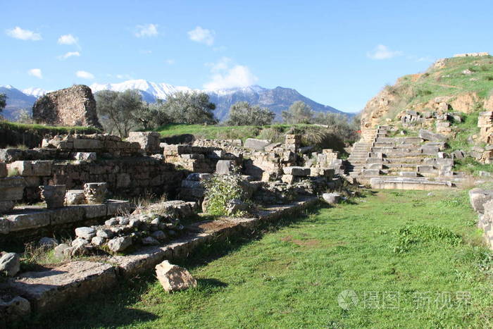 希腊古代斯巴达遗址