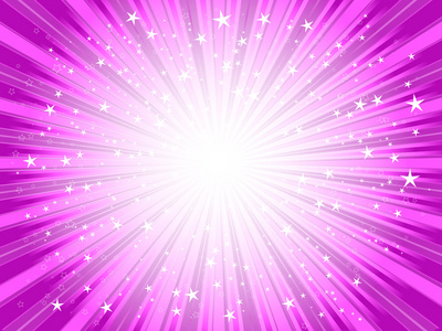 星光灿烂的光芒图片