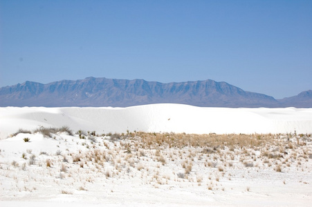 White Sands National Monument in southeastern New Mexico 新墨西哥州东南