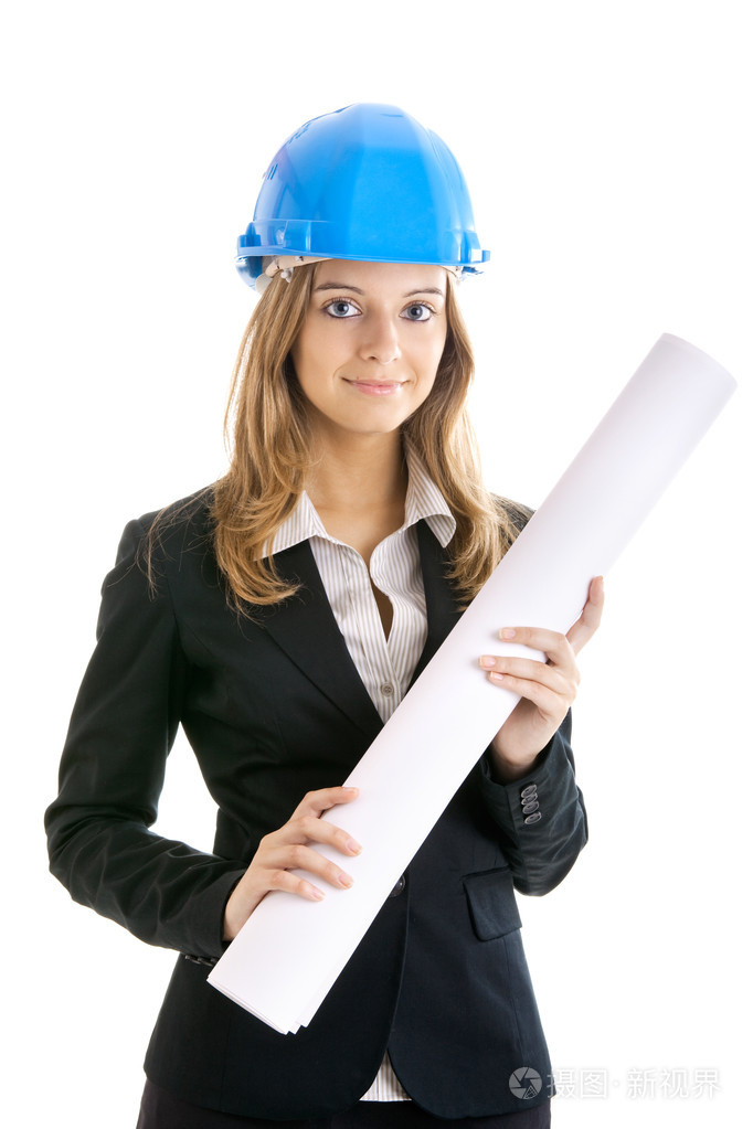 漂亮的女建筑师照片-正版商用图片027z9w-摄图新视界