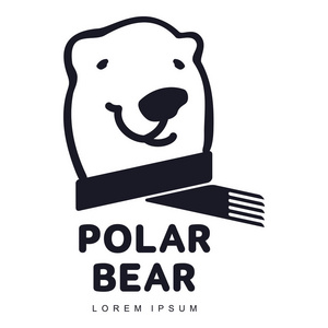 北极熊徽标照片