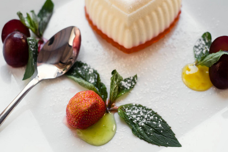 食品摄影艺术美食甜点概念图片