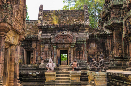 班迭王宫庙，柬埔寨吴哥窟