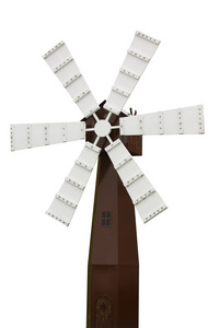 模型风车。