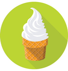 冰锥矢量图标照片