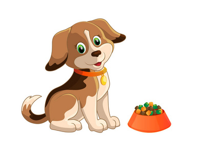 白色背景下的卡通风格照片