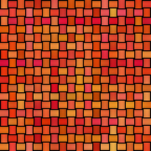 彩色渐变矩形网格。抽象的几何背景设计。无缝黑白图案