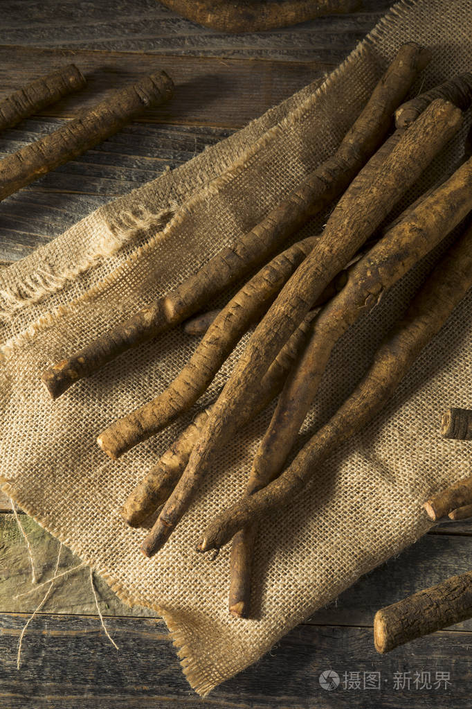 生棕有机牛蒡根