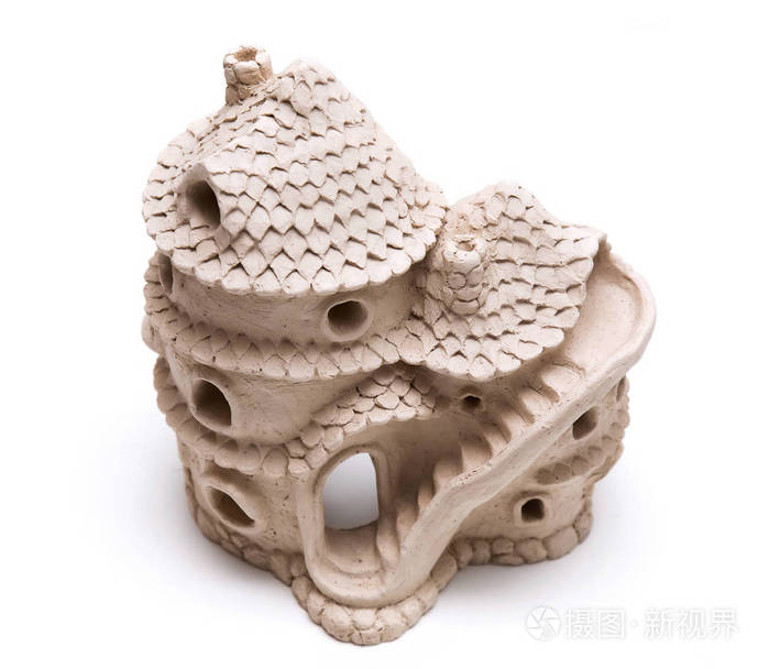 娃娃屋用泥土做成的