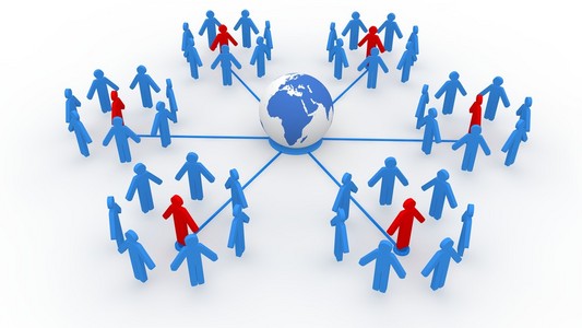 社会网络图片-社会网络素材-社会网络插画-摄图新视界