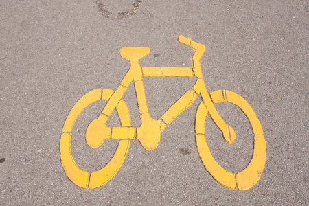 自行车符号。