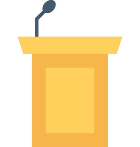 讲台图标图片-讲台图标素材-讲台图标插画-摄图新视界