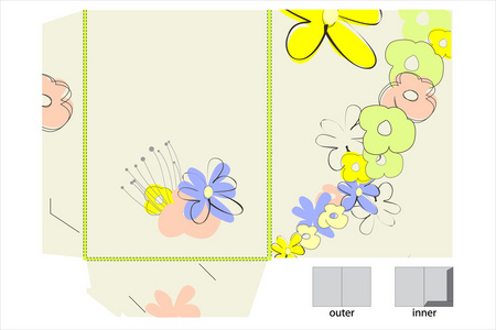 花夹设计模板