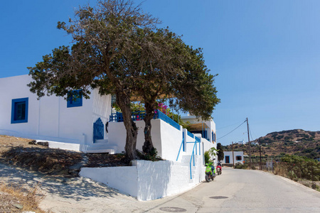 希腊住宿 Lipsi 岛的建筑