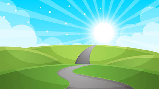 海边风景动画图片-海边风景动画素材-海边风景动画插画-摄图新视界