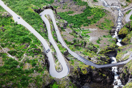 挪威 Trollstigen 山山路