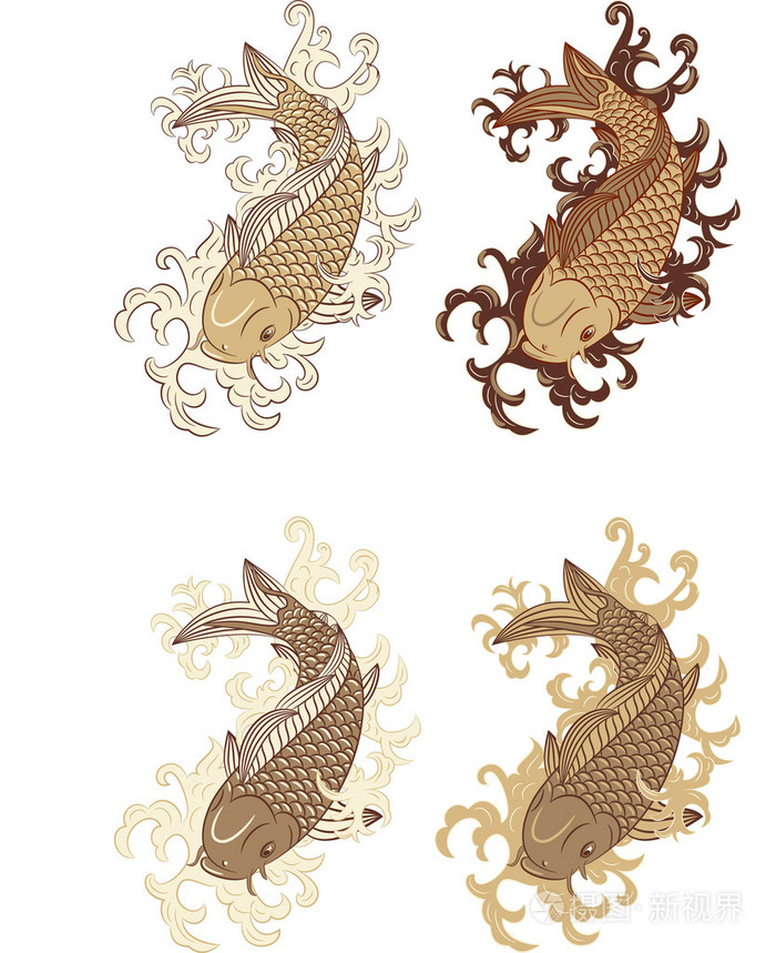 日式锦鲤(鲤鱼)