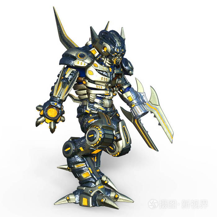 机械怪兽/3d 机械怪兽 cg 渲染