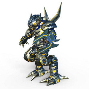 机械怪兽图片