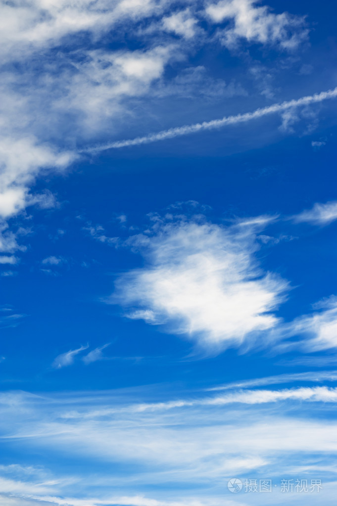 蓝天,云彩
