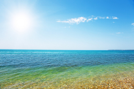 海滩和海洋