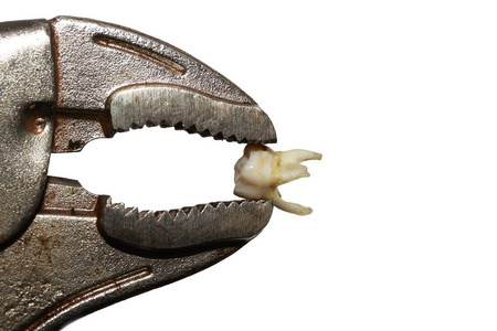 手术刀和牙科钳子图标牙钳拔牙钳拔牙钳拔牙钳和牙金属钳中的拔牙