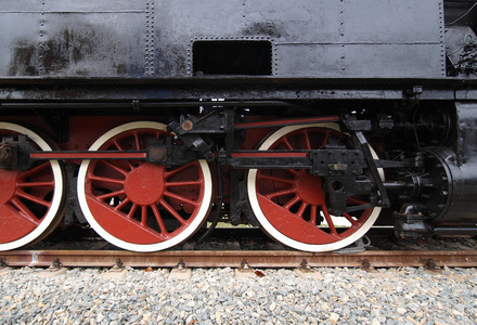 蒸汽机车牵引的列车