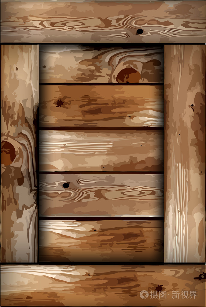 易碎的木箱. 矢量插图插画-正版商用图片02dh41-摄图新视界