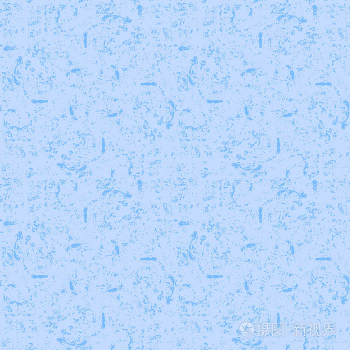 抽象的垃圾背景浅蓝色.无缝模式.